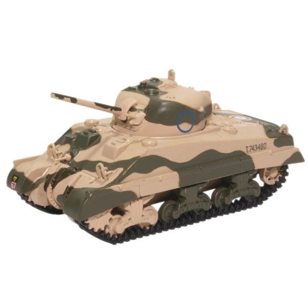 Oxford 76SM001 1/76 Sherman Tank Mk III - 10th Armoured Division 1942 - Hobby City NZ