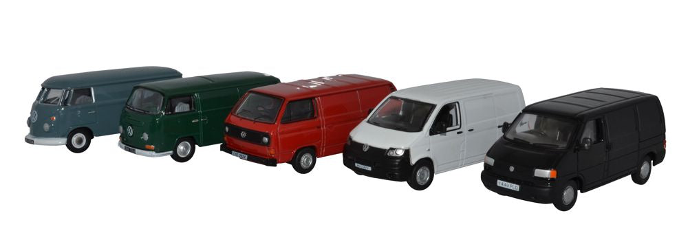 Oxford OX-76SET66 1/76 VW Van Set