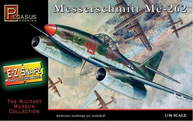 Pegasus Hobbies 8415 1/48 Messerschmitt Me-262 Jet Fighter - Hobby City NZ (8324800413933)