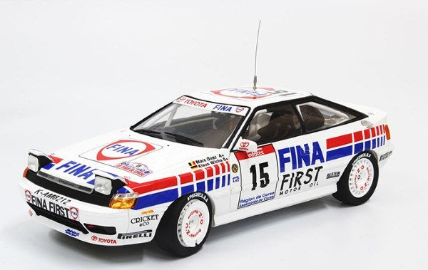 NUNU 1/24 PN24015 Toyota Cellca GT-FOUR (st165) 91' tour de corse (7816522957037)