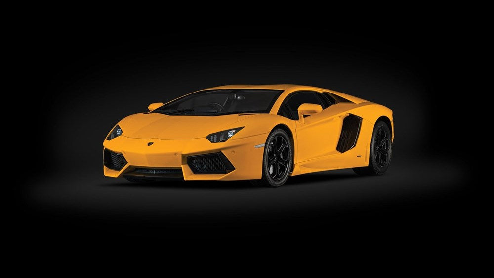 Pocher HK119 1/8 Kit: Lambo AventadorYellow - Hobby City NZ