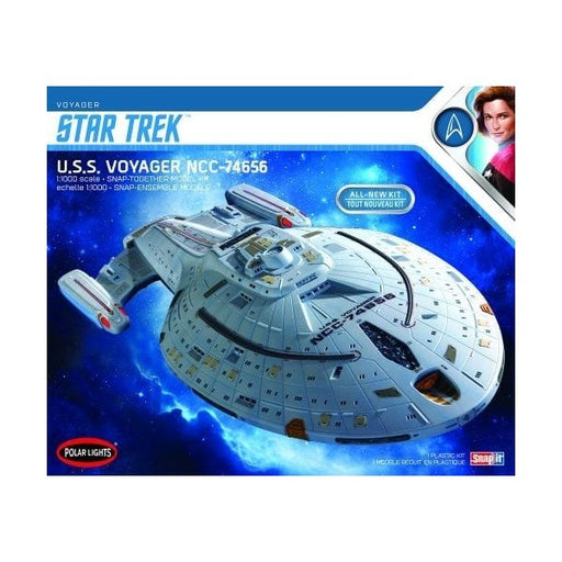 Polar Lights 980 1/1000 U.S.S. Voyager NCC-74656 - Star Trek: Voyager (Snap Kit) (8745094414573)