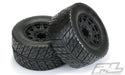 Pro-Line PRO1016710 Street Fighter HP 3.8 BELTED Tires MTD Raid Wheels (8820326203629)