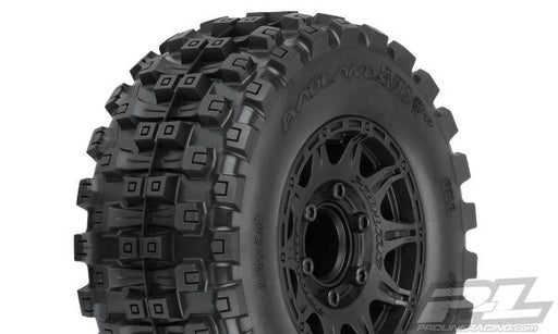 Pro-Line PRO1017410 Badlands MX28 HP 2.8" BELTED MTD Raid 6x30 F/R (8324314923245)