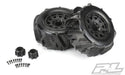 Pro-Line PRO1019210 Dumont 3.8" Paddle MTD on Raid Blk 17mm F/R SRP (8820327809261)