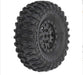 Proline PRO1019410 1/24 Hyrax F/R 1.0" Tyres Mountd 7mm Blk Impulse (4) Fits SCX24 - Hobby City NZ (8319163695341)