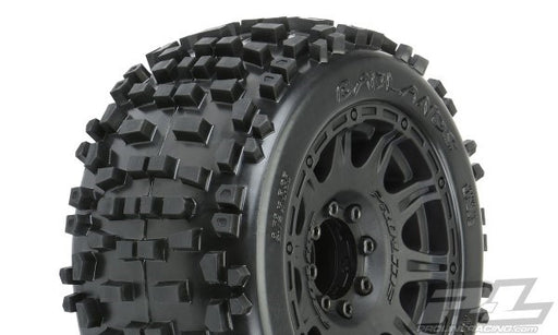 Pro-Line PRO117810 Badlands 3.8" MTD Raid 8x32 Wheels 17mm MT F/R (8347877376237)