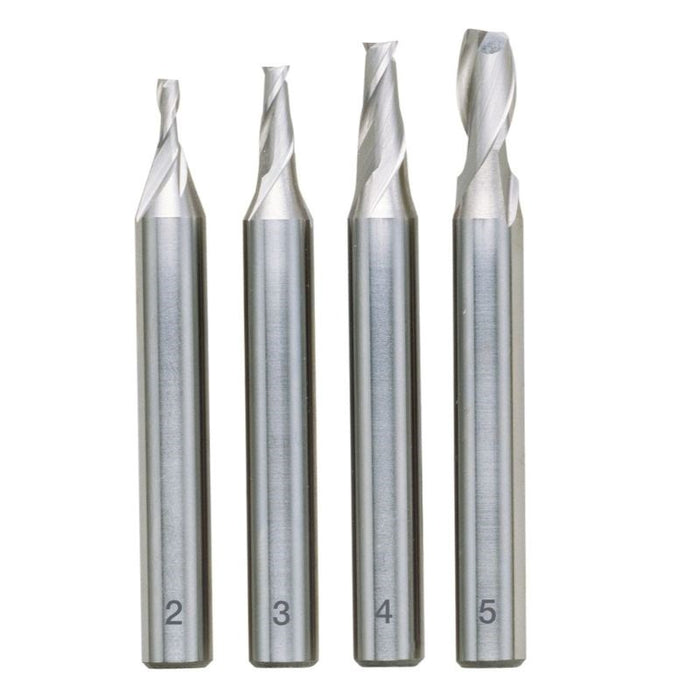 Proxxon Tools 24610 'HSS' Milling CUTTERS - 4 PCE SET (8135736819949)