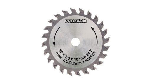 Proxxon Tools 28734 'Tungsten Carbide' CIRCULAR SAW BLADE (8135729185005)