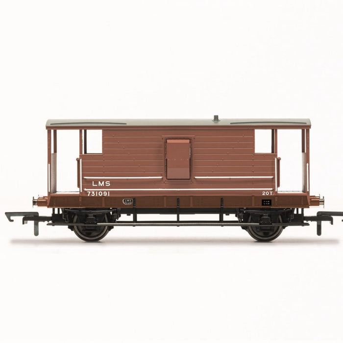 Hornby R60121 20T Brake Van LMS - Era 2 (8137529819373)