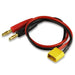 Helios - Adapter Lead / Charge Cable - 4mm Banana(Male) To XT60(Male) - 330mm(Length) (8689306271981)