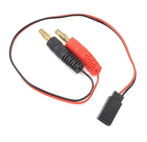 Helios - Adapter Lead / Charge Cable - 4mm Banana(Male) To Futaba(Male) - 330mm(Length) - Hobby City NZ (8689306501357)