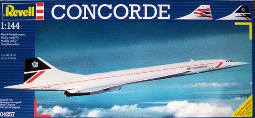 Revell 04257 1/144 CONCORDE (8278144549101)