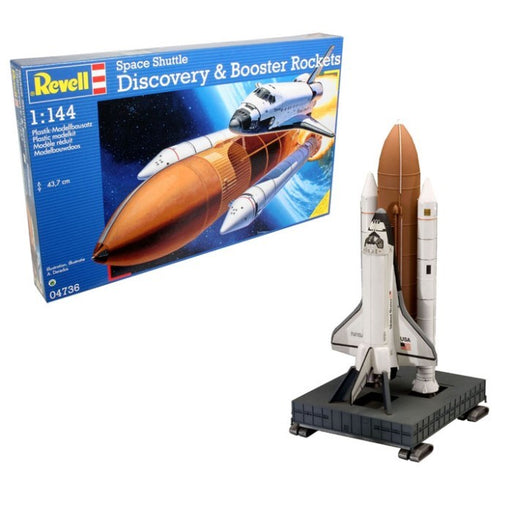 Revell 04736 1/144 Space Shuttle Discovery and Booster Rockets (8127327764717)