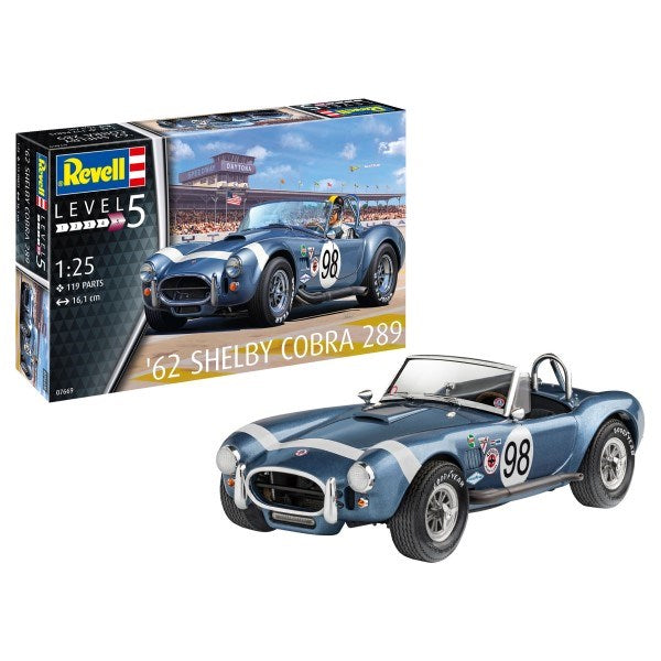 Revell 07669 1/24 1962 Shelby Cobra 289 (8278305210605)