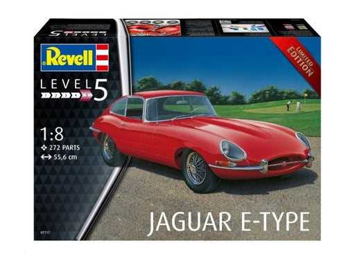 Revell 07717 1/8 E-TYPE JAGUAR (8867306701037)