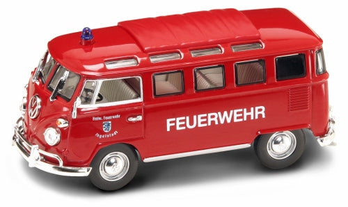 Road Signature RS-43211 1/43 1962 Volkswagen Microbus Fire Version (8867984015597)