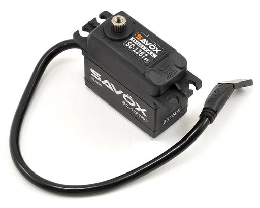 Savox SC-1267SG HV STD size 21kg/cm Black Coreless Digital Servo 0.095 sec 7.4V 62g (7650725495021)