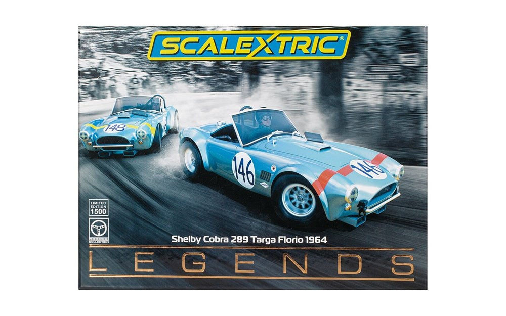 Scalextric C4305A Shelby Cobra 289 - 1964 Targa Florio Twin Pack (8191633490157)