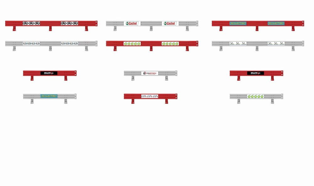 Scalextric C8191 Crash Barriers With Stickers - Hobby City NZ (8172171985133)