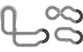 Scalextric C8193 Racing Curves Track Accessory Pack (8745098576109)