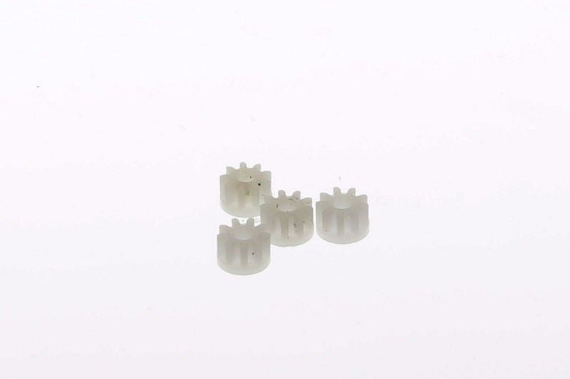 zScalextric W8100 Inline Pinion Gear 9-Tooth  (4 Pack) - Hobby City NZ (8324636672237)