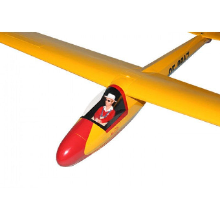 KA8B Glider Yellow by Seagull Models (8806055346413)