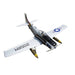 Seagull Models SEA230B Skyraider Warbird 10cc (Matte finished) Bee version Span 160cm Engine 10-15cc (8324270555373)