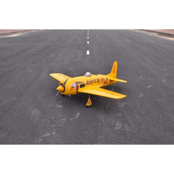 Seagull Models 324Y Seagull Grumman F8F-2 Bearcat Conquest I  - 71in (33cc) Yellow (8806063014125)