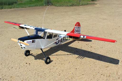 Seagull Models SEA385 Giant Scale Cessna Bird Dog DeadEye 122 Inch ARF 70-125cc (8806089785581)