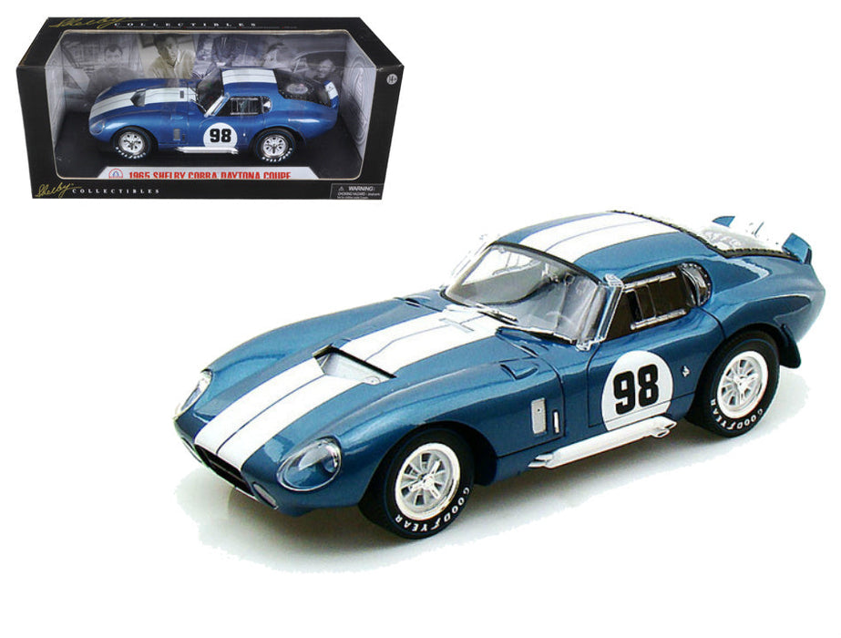 Shelby Collectables SHE-130 1/18 1965 Shelby Cobra Daytona Coupe #98 (8867986309357)