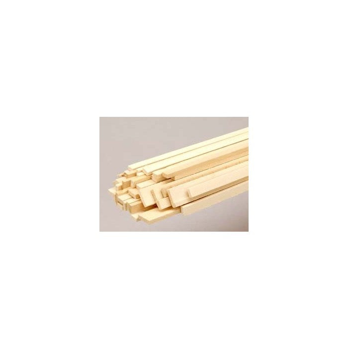 SIG Basswood Stick 1/16" x 1/16" x 24" - 1 Length (7882215424237)