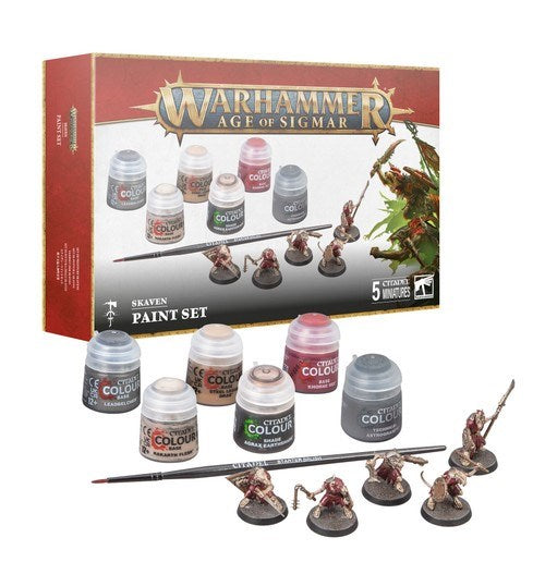 Warhammer Age of Sigmar 60-09  Skaven Paint Set (8820336656621)