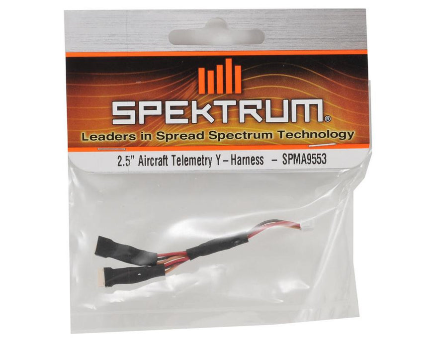 Spektrum SPMA9553 2.5' Aircraft Telem Y-Harness (8319001231597)