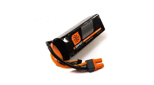 Spektrum SPMX22003S30 11.1V 2200mAh 3S 30C Smart LiPo Battery IC3 Connector (8176225452269)