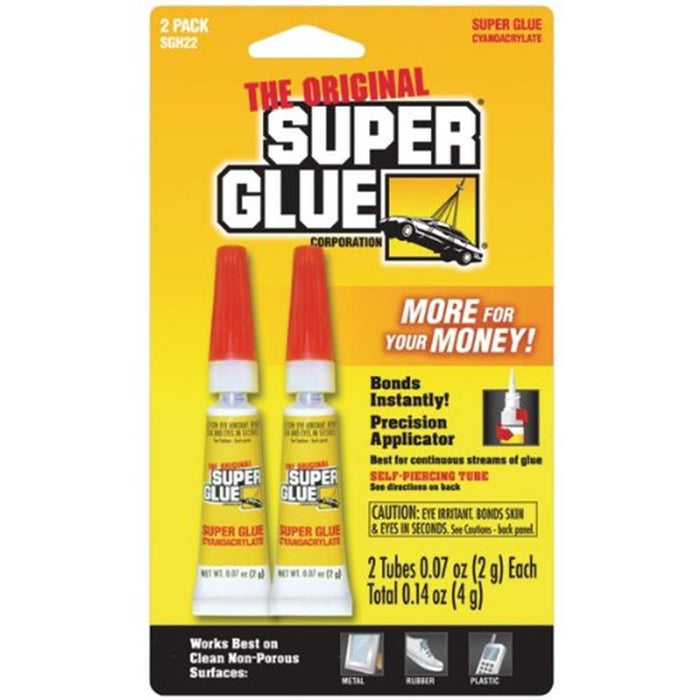 Super Glue SGH22 Super Glue 2-Pack (0.07oz/2g ea.) (7654606405869)