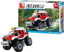 xSluban B0663B Car Club Off Road Red - 142 Pc (7546223296749)