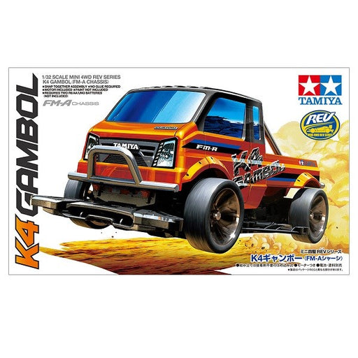 Tamiya 18718 1/32 Mini 4WD K4 Gambol (FM-A) (8278331359469)