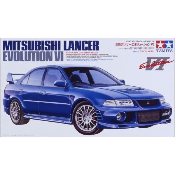 Tamiya 24213 1/24 Mitsubishi Lancer Evolution VI (8324803166445)