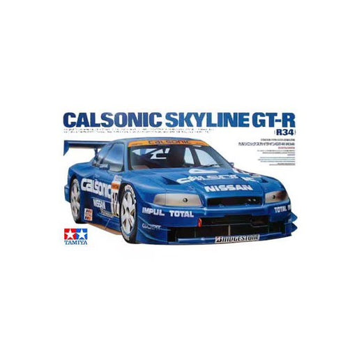 Tamiya 24219 Nissan Calsonic Skyline GT-R (R34) - 1999 JGTC Championship - Hobby City NZ (8442889961709)