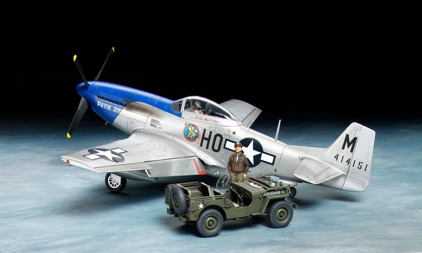 Tamiya 25205 1/48P-51D & 4x4 LV (8346763788525)