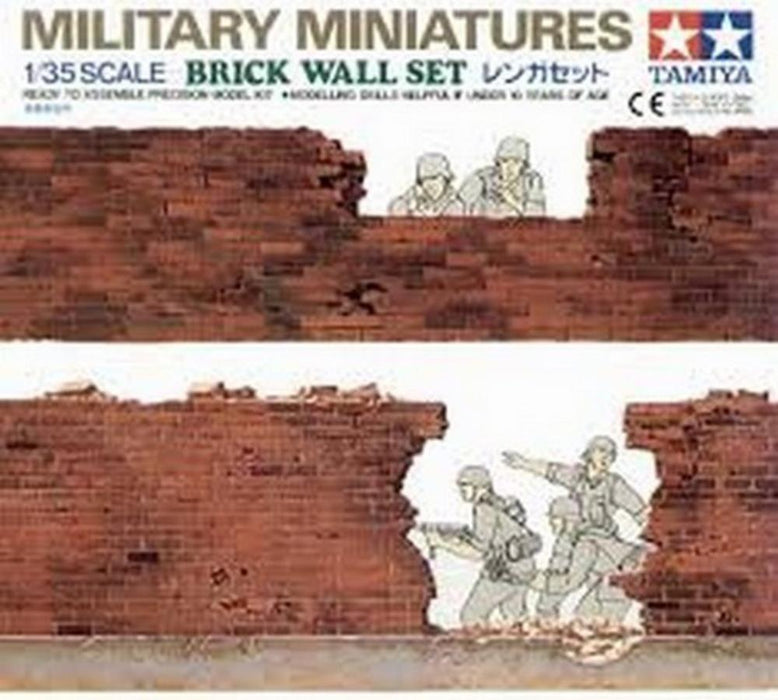 Tamiya 35028 1/35 Brick Wall (8278116237549)