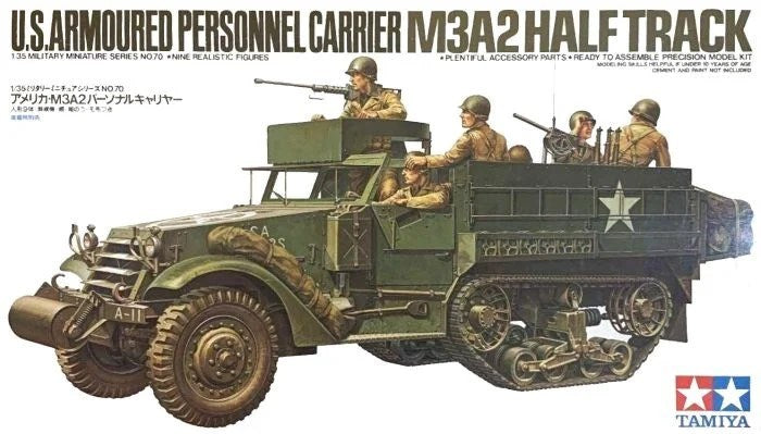 Tamiya 35070 1/35 M3A2 Half-Track (8324825350381)