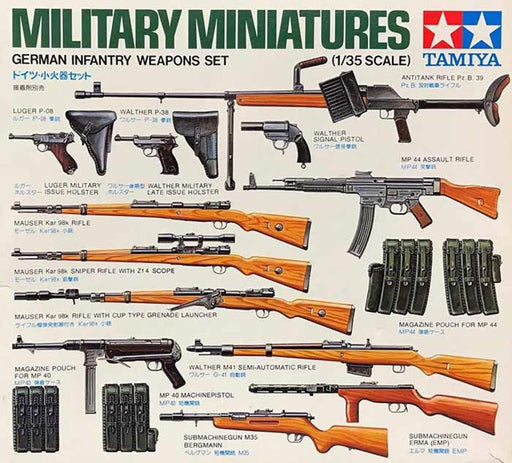 Tamiya 35111 Ger.Infantry Weapons (8442887438573)