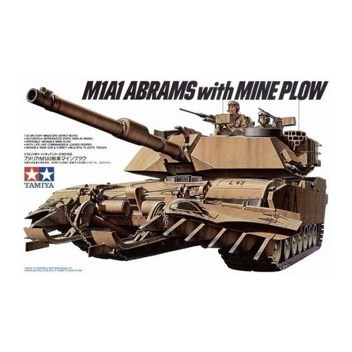 Tamiya 35158 1/35 M1A1 Abrams w/Mine Plow - Hobby City NZ (8126903714029)