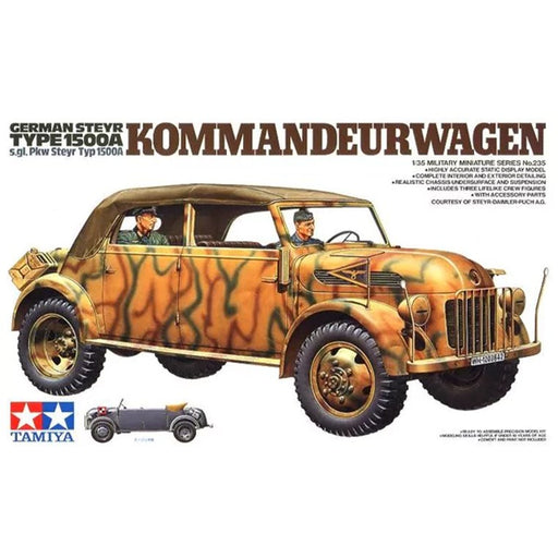 Tamiya 35235 1/35 German Steyr Type 1500A Kommandeurwagen - Hobby City NZ