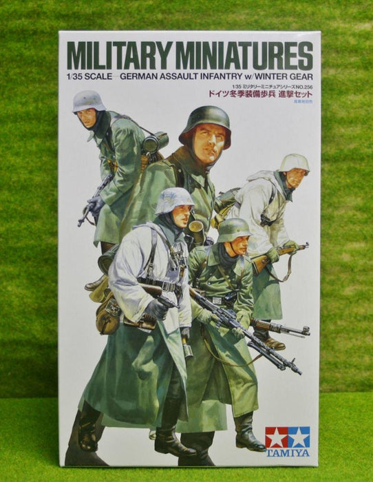 Tamiya 35256 1/35 German Assault Infantry (Winter) (8278140059885)