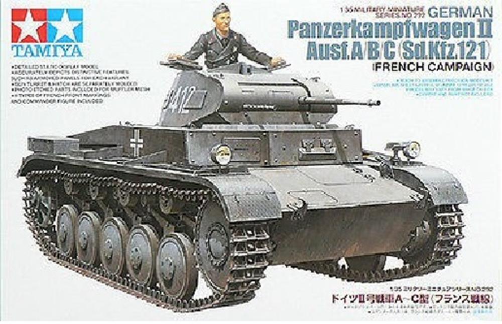 Tamiya 35292 1/35 PzKpfw II Ausf. A/B/C (8649069265133)