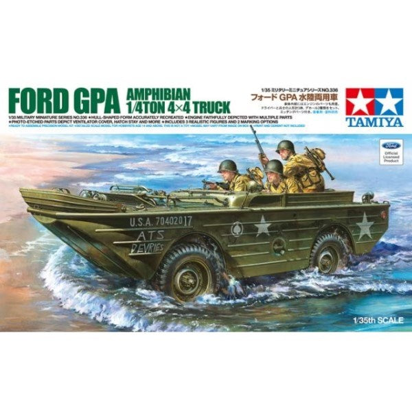 Tamiya 35336 1/35 Ford GPA Amphibian 1/4 Ton 4x4 Truck (8143291220205)