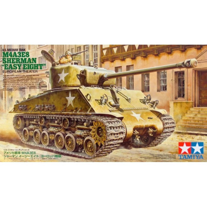 Tamiya 35346 1/35 U.S. Medium Tank M4A3E8 Sherman "Easy Eight" - European Theater